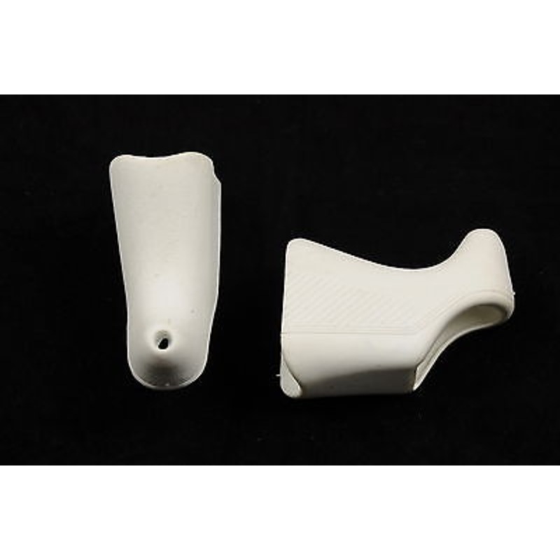 WHITE HOODS FOR RACING BIKE DROP HANDLEBAR BRAKE LEVER HOODS RACER SPORTS FIXIE