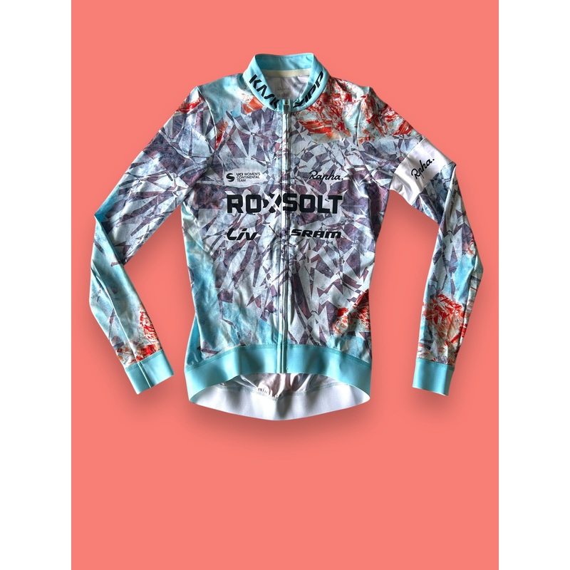 Womens Long Sleeve Jersey | Rapha | Liv Roxsolt | Pro Team Cycling Kit