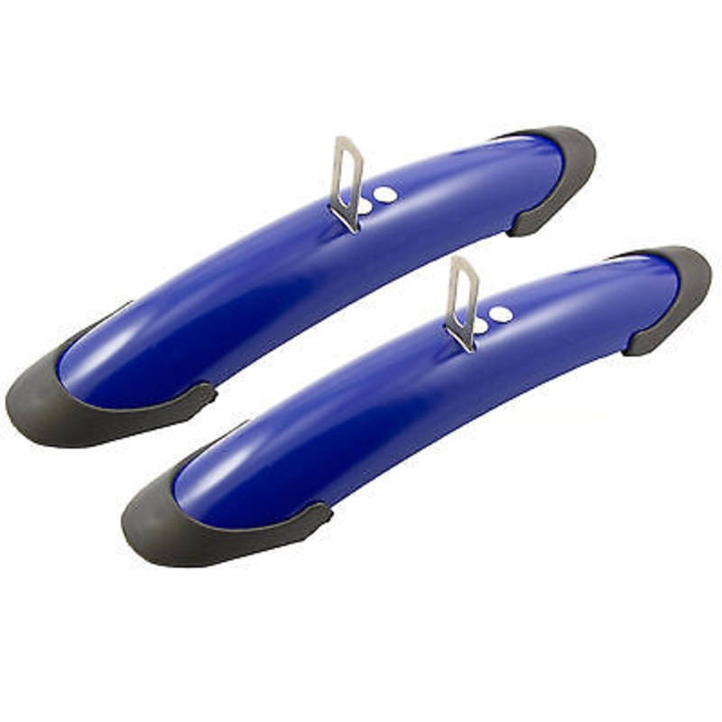 BLUE SHORTIE MUDGUARDS IDEAL FOR 60’s,70’s 80’s RETRO RACING BIKE HARD TO FIND