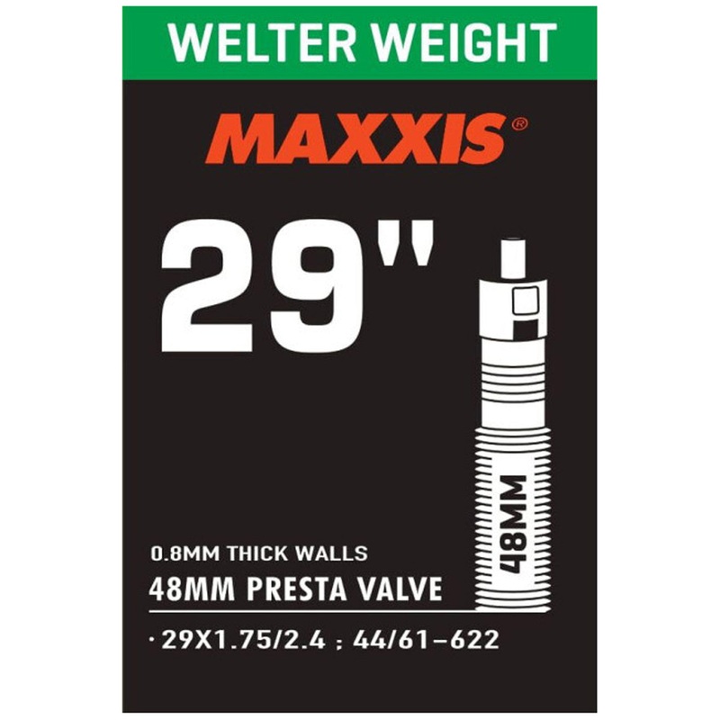 Camera d’aria Maxxis welter weight 29×1.75/2.4 – Presta 48 mm
