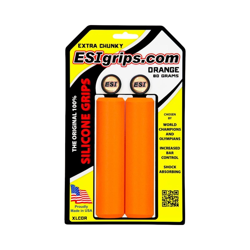 ESI Grips Extra Chunky Silicone Grips (Orange)