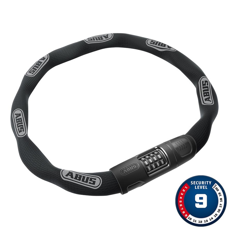 Abus 8808C Chain Lock – Combination 2.8′ 8mm Square Black