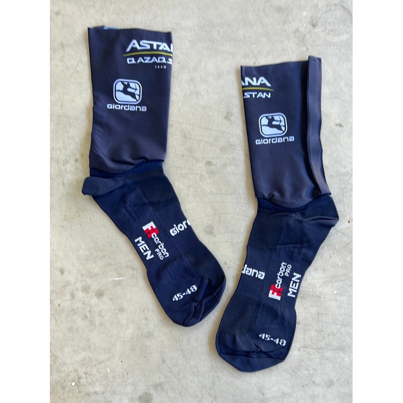 Aero Socks | Giordana | Astana Qazaqstan | Pro-Issued Cycling Kit