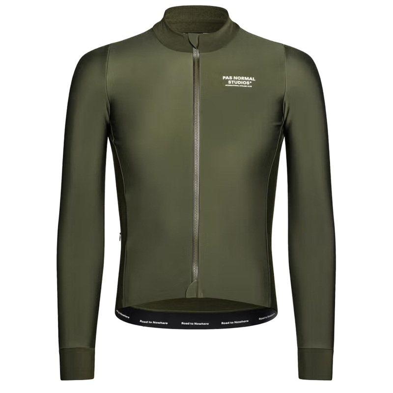 Maglia maniche lunghe Pas Normal Studios Mechanism Thermal – Verde scuro