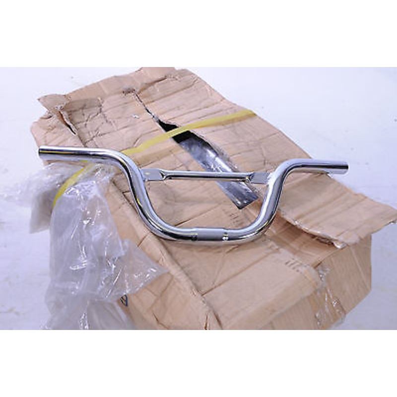 WHOLESALE JOB LOT 25x BMX BIKE HANDLEBARS 470mm CHROME CYCLE HANDLEBARS NOS