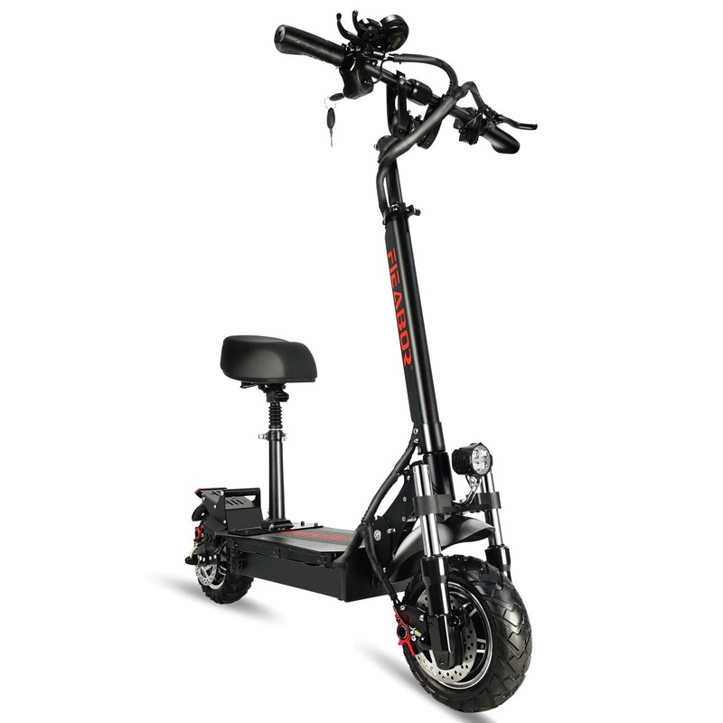 Q08 Road Tire City Electric Scooter with Hydraulic Shock Absorption E-Bike for Adults