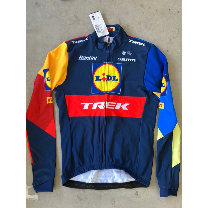 Winter Jersey Long Sleeve Thermal | Santini | Lidl Trek | Pro-Issued Cycling Kit