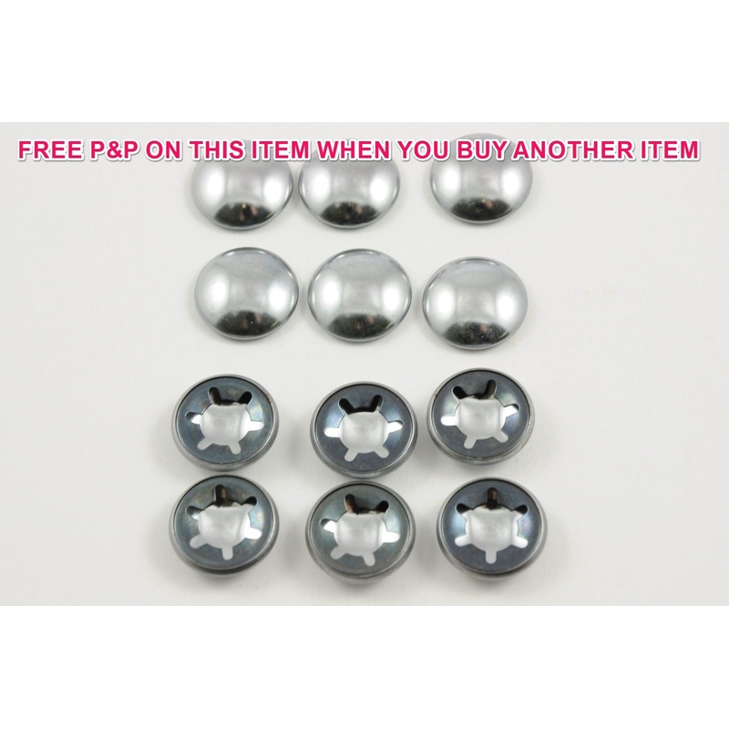 12 x 3/8 STAR LOCK DOME END AXLE CAPS BIKES,TRIKES,WHEELED TOYS,PRAMS,GO KARTS