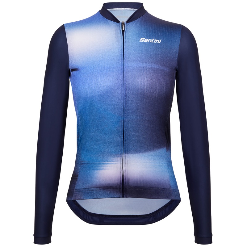 Maglia maniche lunghe Santini Ombra – Blu