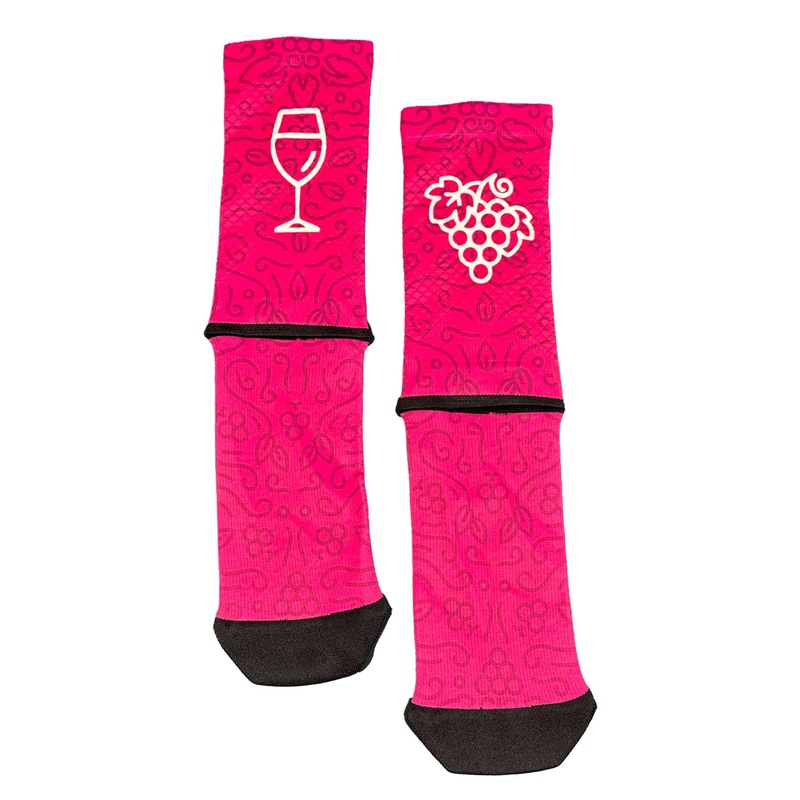 Calze MBwear Fun Summer – Wine and Grapes