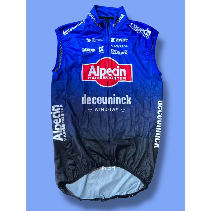 Wind Vest + Packable Lightweight| Alpecin Deceuninck Kalas| Pro Cycling Kit