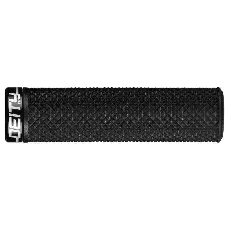 Deity Supracush Lock-On Grips (Black) (Pair)