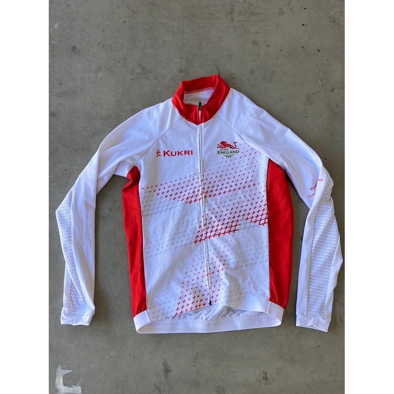 Long Sleeve Jersey Commenwealth Games | Kukri | National Team England – British Cycling GBR | Pro Cycling Kit