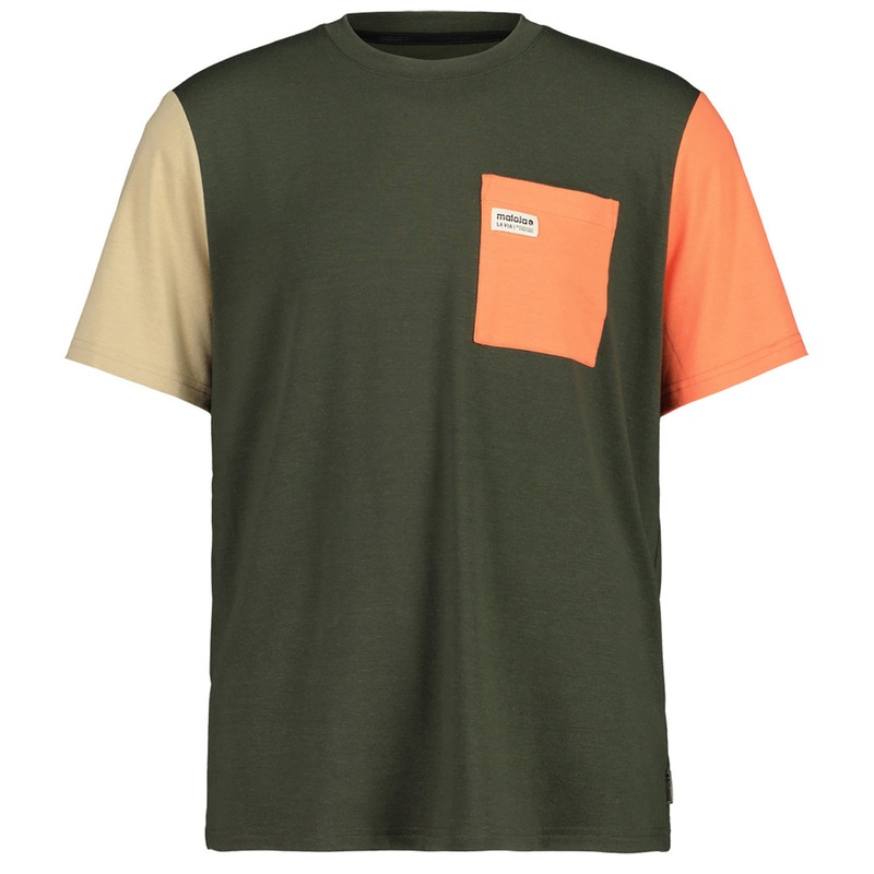 T-shirt Maloja MaligneM – Verde