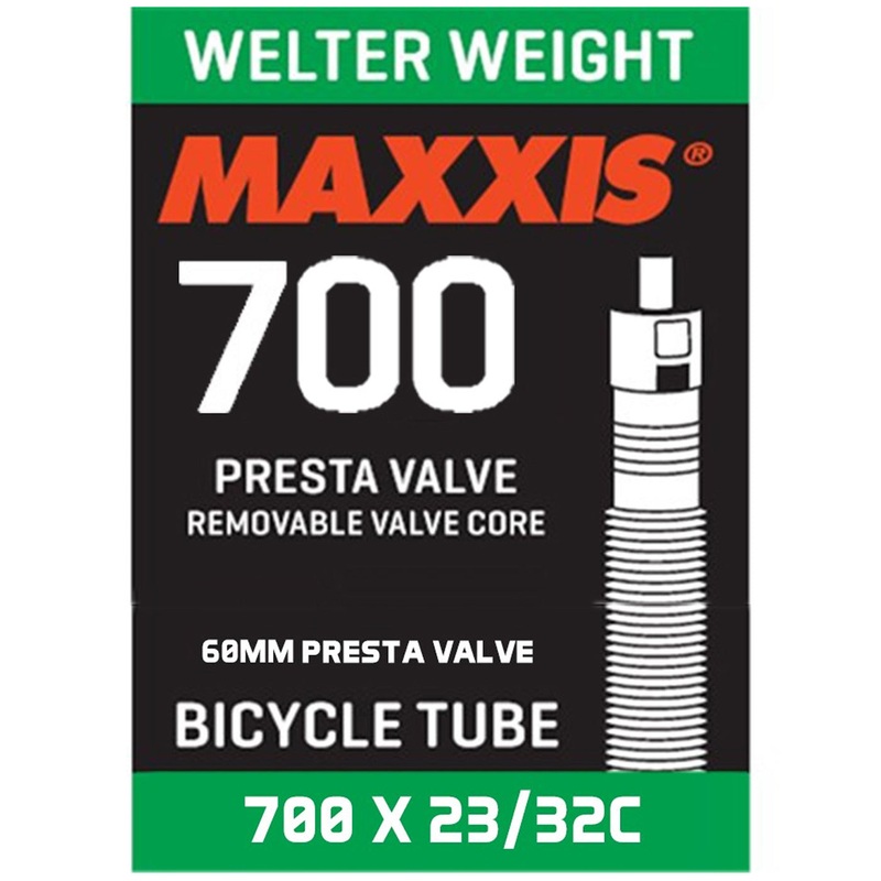Camera d’aria Maxxis welter weight 700×23/32 – Presta 60 mm