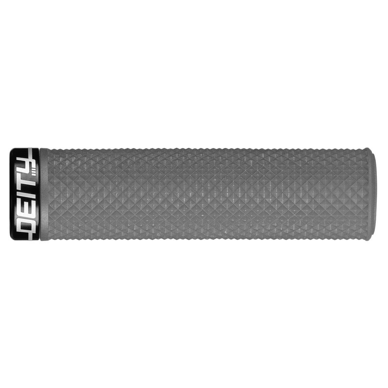 Deity Supracush Lock-On Grips (Stealth) (Pair)