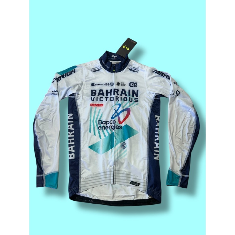 Long Sleeve Jersey Midweight Thermal Winter | Ale |Bahrain Victorious| Pro Cycling Kit