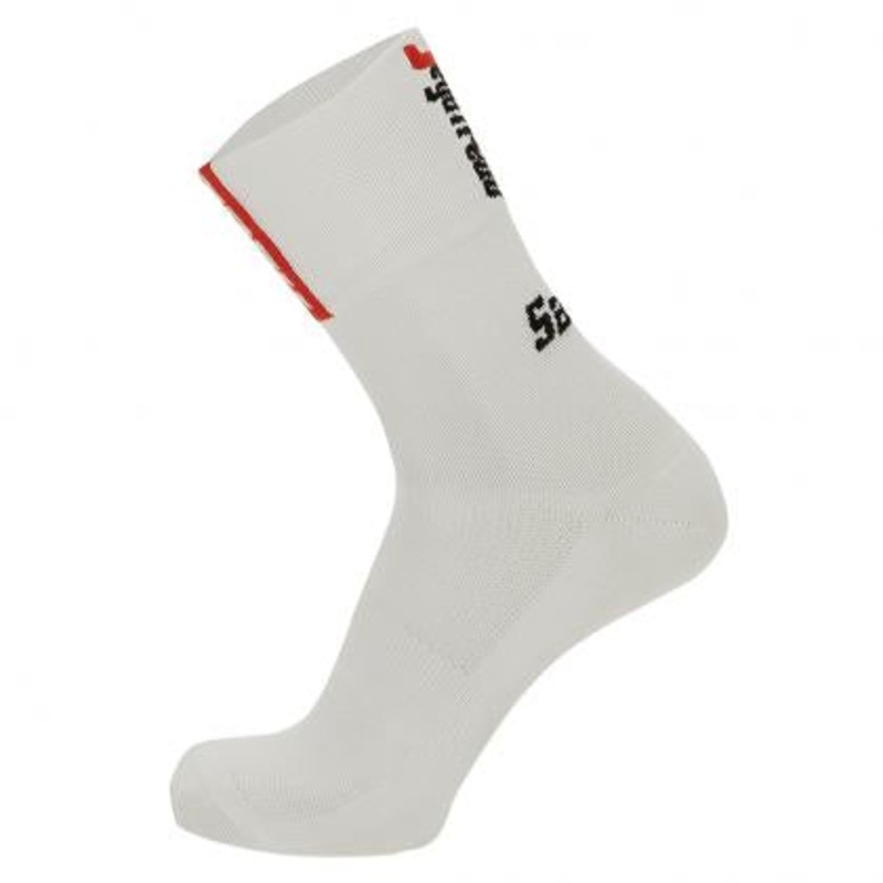 TREK-SEGAFREDO CYCLING SOCKS|White/Red|M-L|XL-XXL