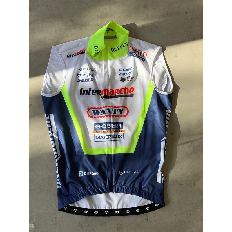 Winter Vest Gabba Thermal Gilet Waterproof | Nalini | Intermarche Wanty Gobert |Pro Cycling Kit