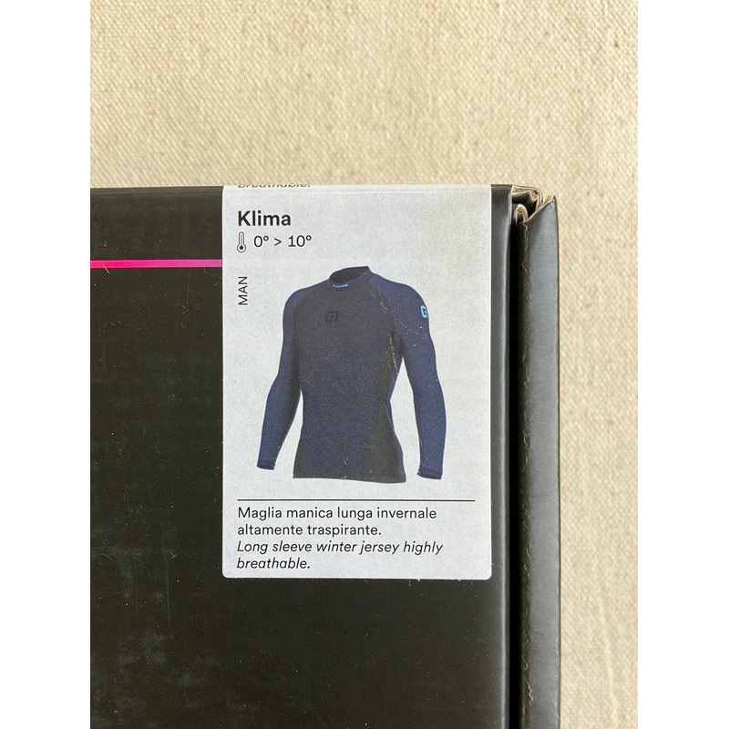 Base Layer Long Sleeve Winter ‘Klima’ | Ale | Team Bahrain Victorious | Pro Cycling Kit