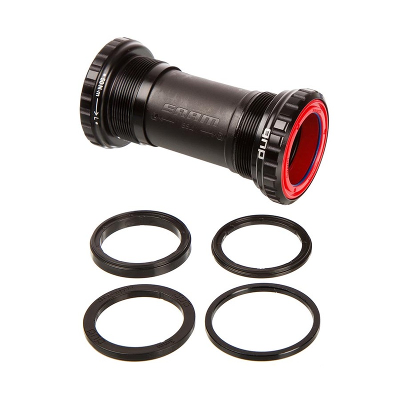 SRAM DUB Wide English Ceramic Bottom Bracket – English/BSA  68/73mm 73 Road-Wide BLK