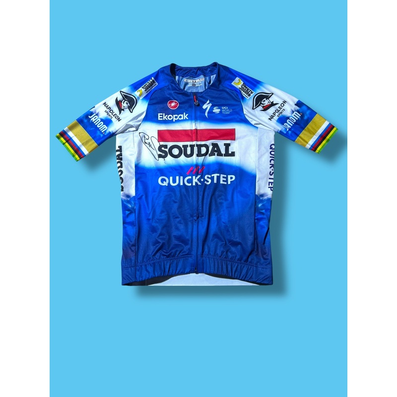 Aero Jersey Remco Evenepoel!  | Castelli |  Soudal Quick-Step| Pro Cycling Kit