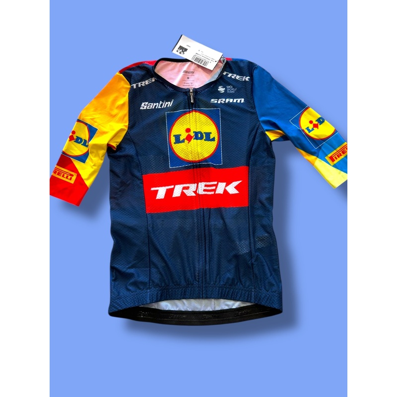 Summer Aero Jersey Short Sleeve | Santini |  Lidl Trek| Pro Cycling Kit