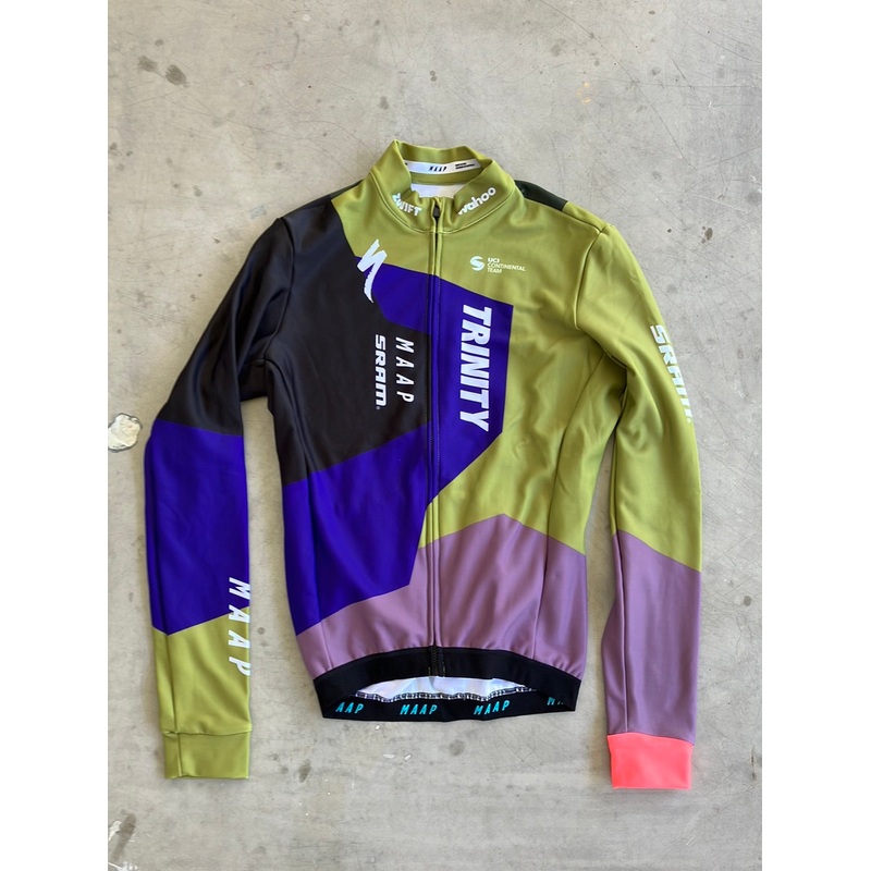 Trinity Specialized | Specialized Thermal Winter Jersey | S | Green | Pro-Issued Pro Team Kit