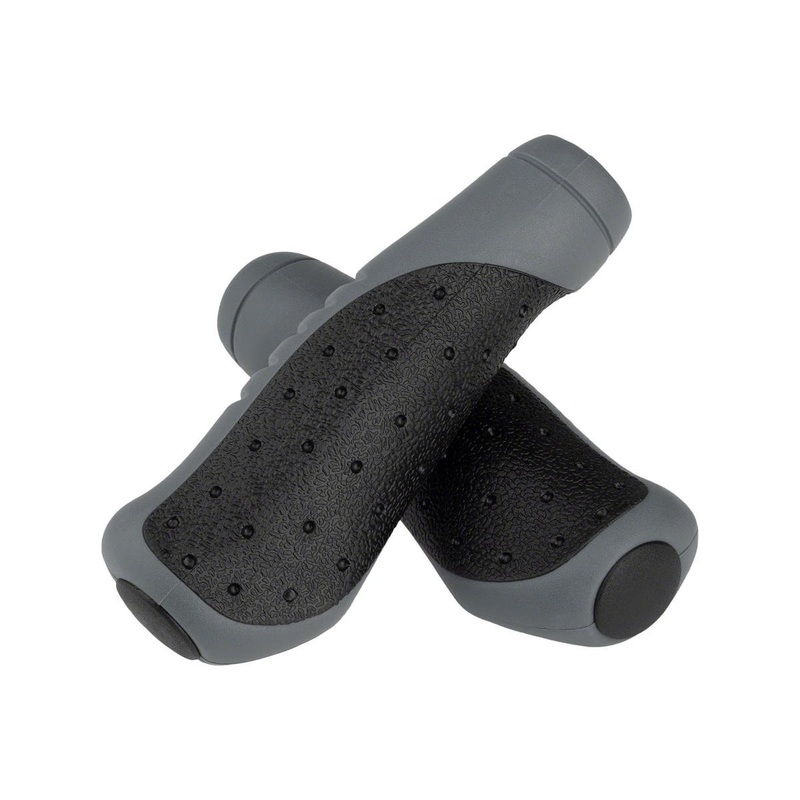 Velo Handlz-D2W Ergo Mountain Grips (Grey/Black)