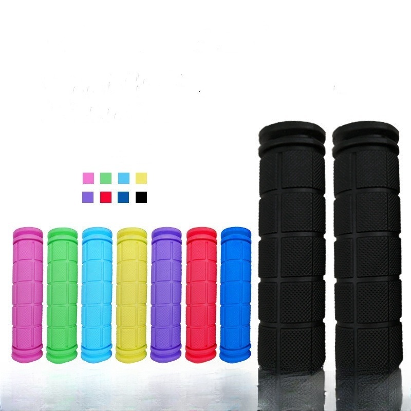 137mm/100mm Bike Parts Handlebar Grip with PU or Leather Material
