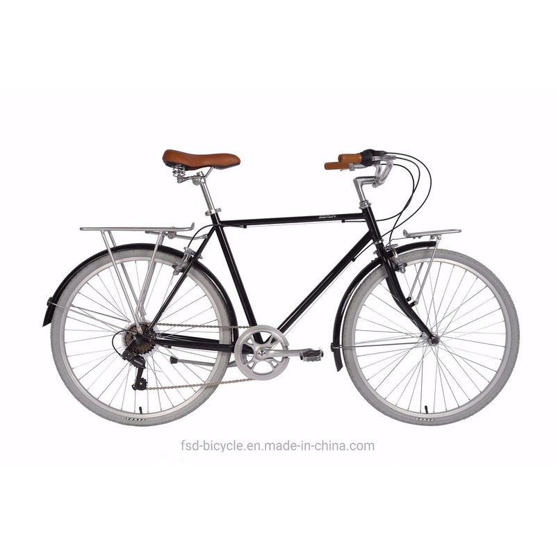26 Steel Frame 7 Speed Classic City Bike OEM