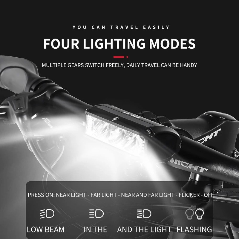 New Arriver 900 Lumen Night Cycling Road Bike LED Warning Lights Waterproof Bicycle Front Light