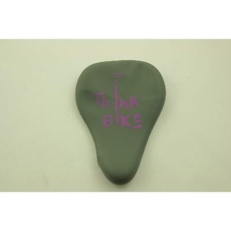 WATERPROOF SILICONE SECOND SKIN BIKE SADDLE COVER THINK BIKE PURPLE
