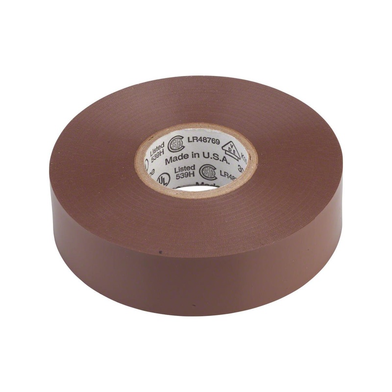 3M Scotch Electrical Tape #35 (Brown) (3/4 x 66′)