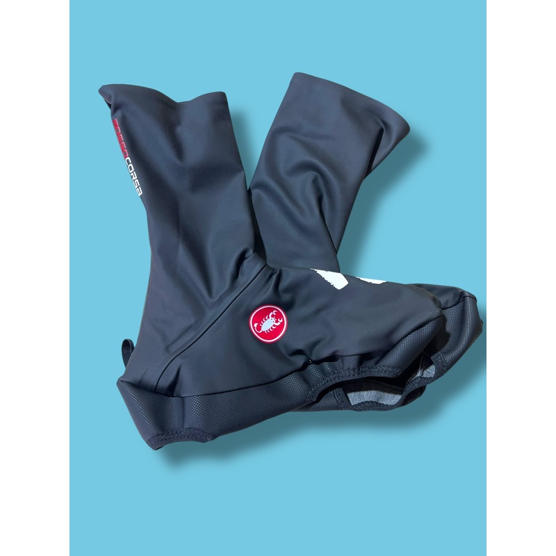 Aero Race Shoecover. Overshoe Winter Thermal Rain   | Castelli |  Soudal Quick-Step| Pro Cycling Kit