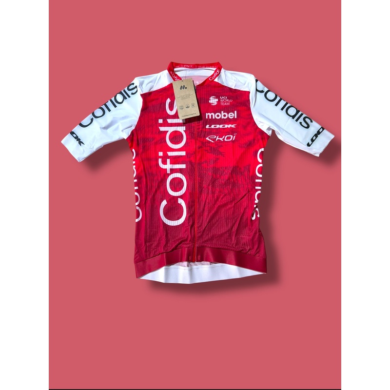 Aero Jersey Sumnmer Lightweight Team Issue Road Racing |  Mobel |  Cofidis| Pro Cycling Kit