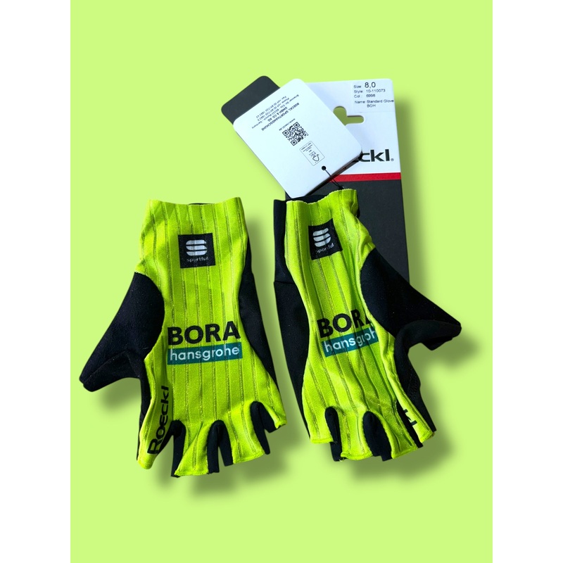 Aero Race Gloves Mitts Team Issued  | Sportful | Bora Hansgrohe| Pro Cycling Kit
