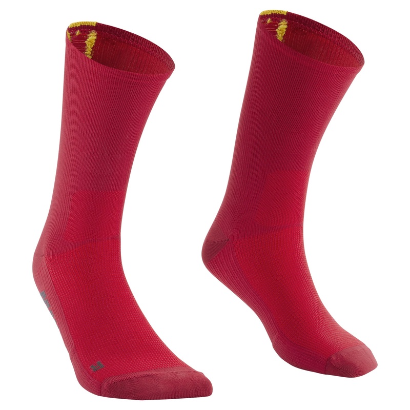 Calze Mavic Essential High – Rosso giallo