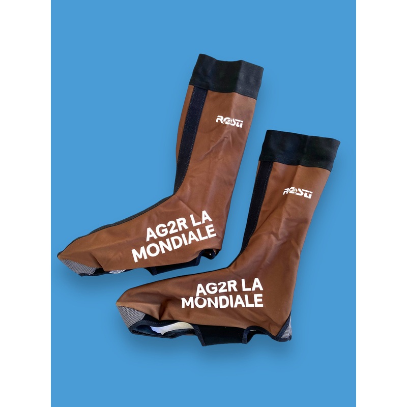 Winter Thermal Shoe Covers | Rosti | AG2R La Mondiale | Pro Cycling Kit