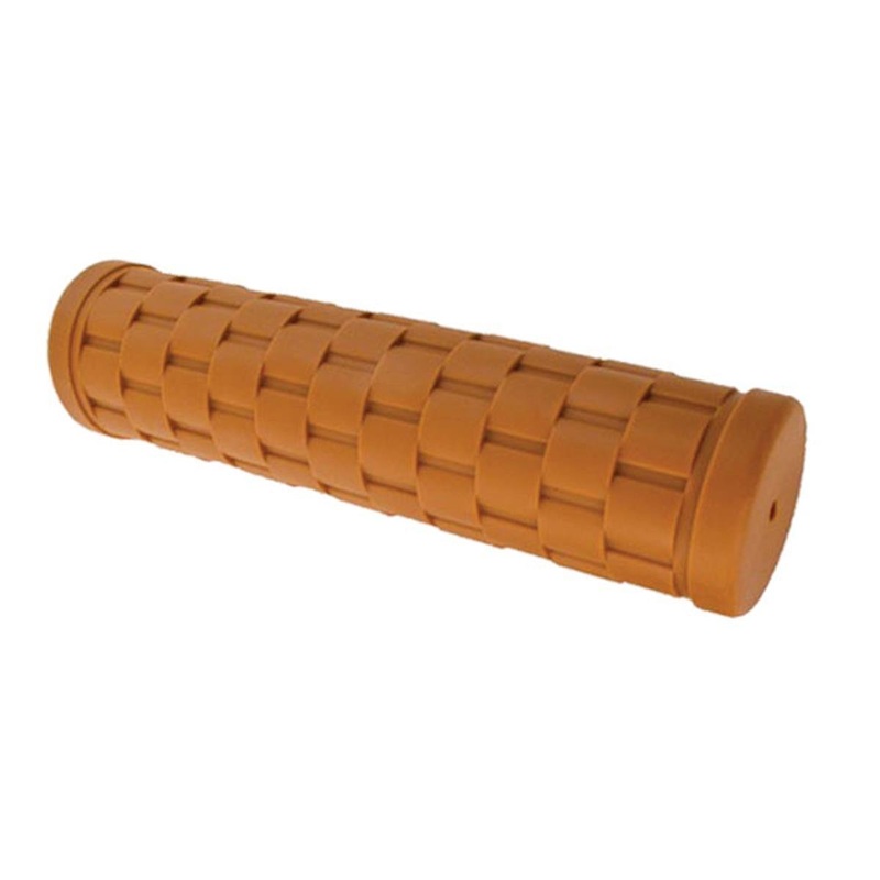 Velo Orange Basket Weave Grips (Honey) (Pair)