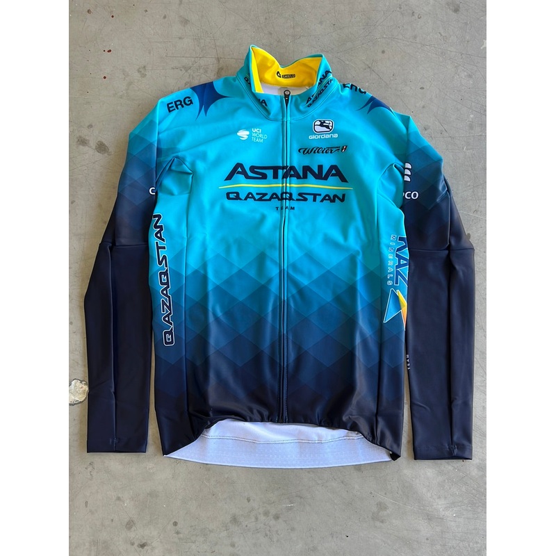 ‘G-Shield’ Jersey Long Seeve | Giordana | Astana Qazaqstan | Pro-Issued Cycling Kit