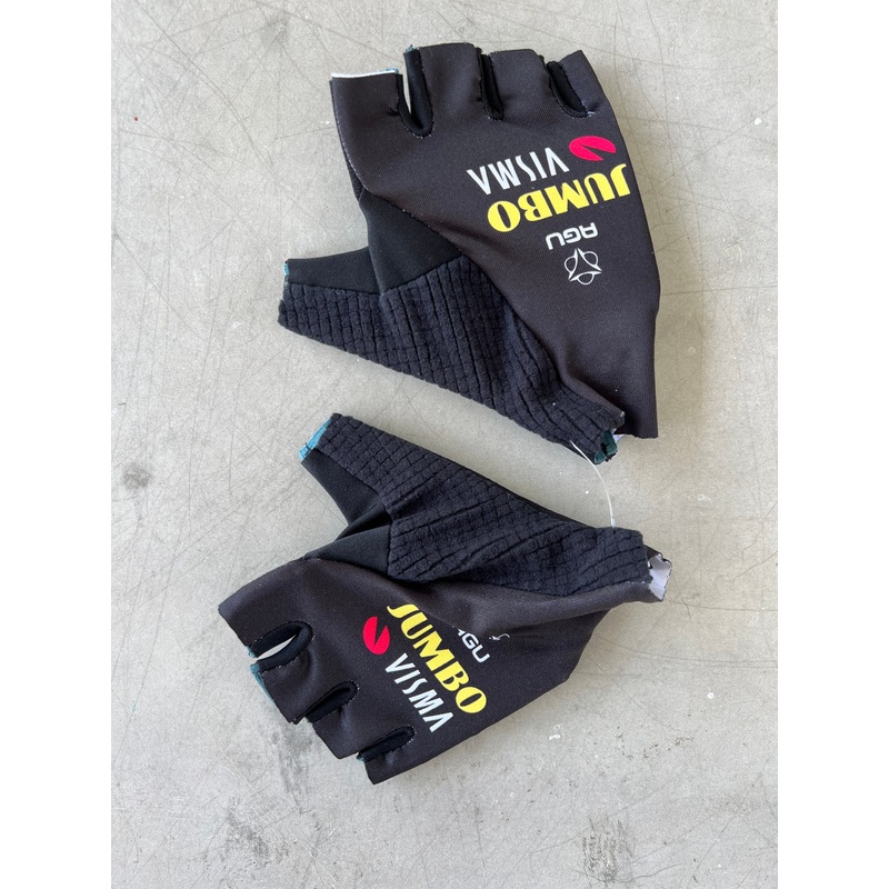 Jumbo Visma | Agu Padded Gloves | S | Rider-Issued Pro Team Kit