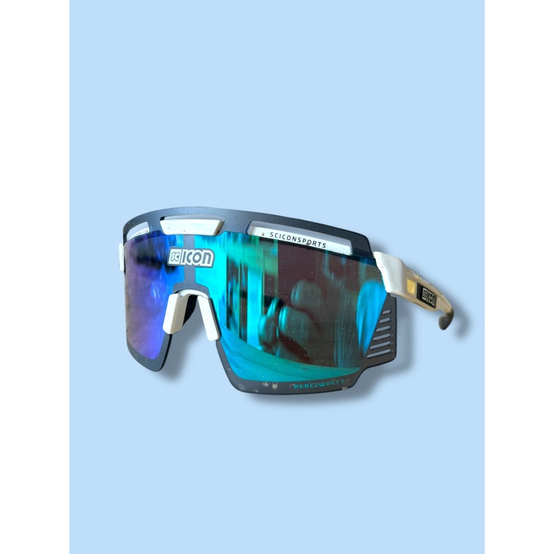 Sunglasses Aerowatt Road Racing Triathlon TT Rider Issued| Scicon |  Jayco Alula| Pro Cycling Kit