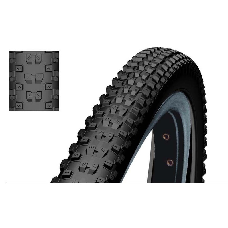 29 x 2.10 ( 622 – 52 BLACK TYRE  29ER KNOBBLY TREAD MOUNTAIN BIKE OFF ROAD TYRE