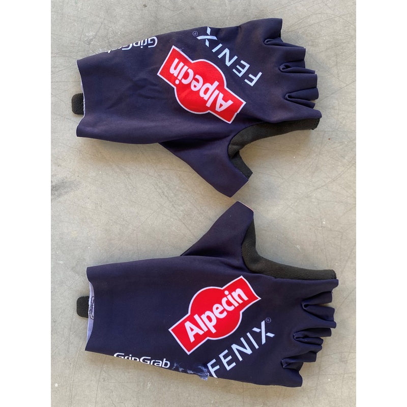 Alpecin Fenix Men | Grip Grab Unpadded Gloves (clearance) | L | Rider-Issued Pro Team Kit