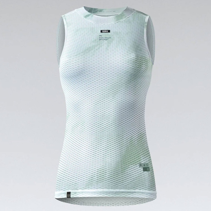 Maglia intima senza maniche donna Gobik Second Skin – Verde