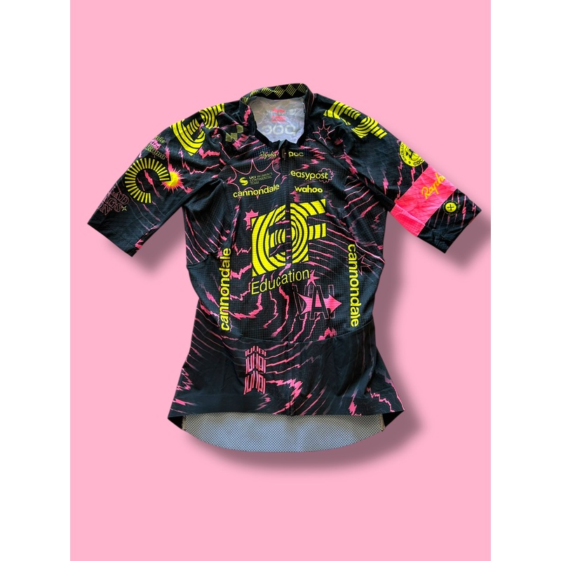 Short Sleeve Jersey Womens –  Flyweight Summer Aero | Rapha Pro Team FLAERO |  EF Education First  | Pro Cycling Kit