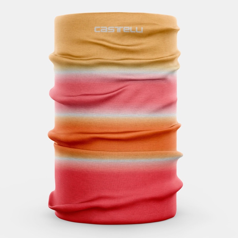 Scaldacollo donna Castelli Light – Arancio rosa