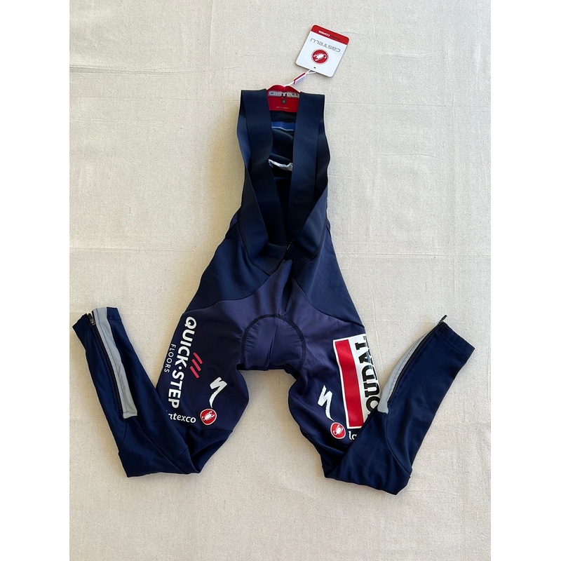 Winter Bib Tights Padded Thermal Premio | Castelli | Quick-Step Alpha Vinyl / Soudal  | Pro Cycling Kit
