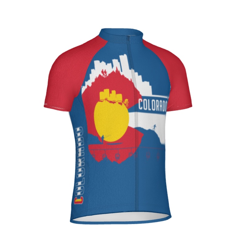 Colorful Colorado Jersey|SM|MD|LG|XL|2XL|3XL